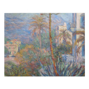 Claude Monet - Villas at Bordighera Faux Canvas Print