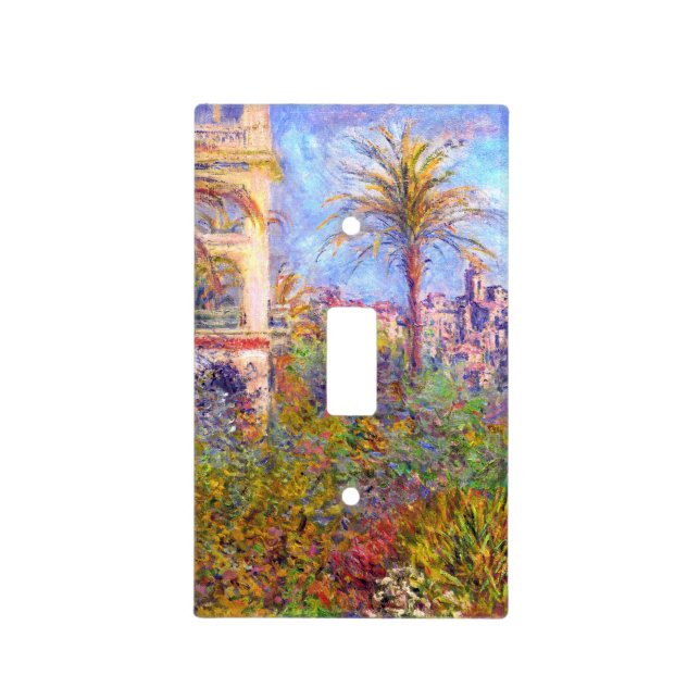 Claude Monet: Villas at Bordighera Light Switch Cover (Front)