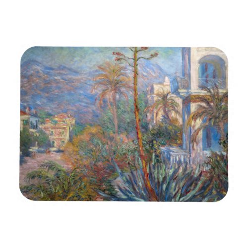 Claude Monet _ Villas at Bordighera Magnet