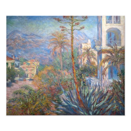 Claude Monet _ Villas at Bordighera Photo Print