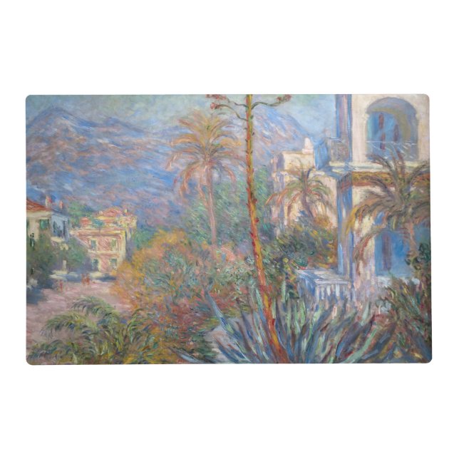 Claude Monet - Villas at Bordighera Placemat (Front)