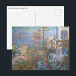 Claude Monet - Villas at Bordighera Postcard<br><div class="desc">Villas at Bordighera,  Villas a Bordighera. By Claude Monet in 1884.</div>