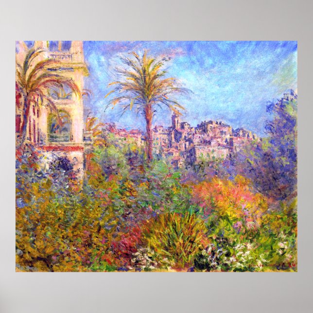 Claude Monet: Villas at Bordighera Poster (Front)