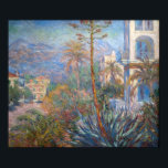 Claude Monet - Villas at Bordighera Poster<br><div class="desc">Villas at Bordighera,  Villas a Bordighera. By Claude Monet in 1884.</div>