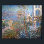 Claude Monet - Villas at Bordighera Poster<br><div class="desc">Villas at Bordighera,  Villas a Bordighera. By Claude Monet in 1884.</div>