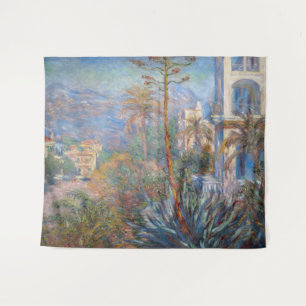 Claude Monet - Villas at Bordighera Tapestry