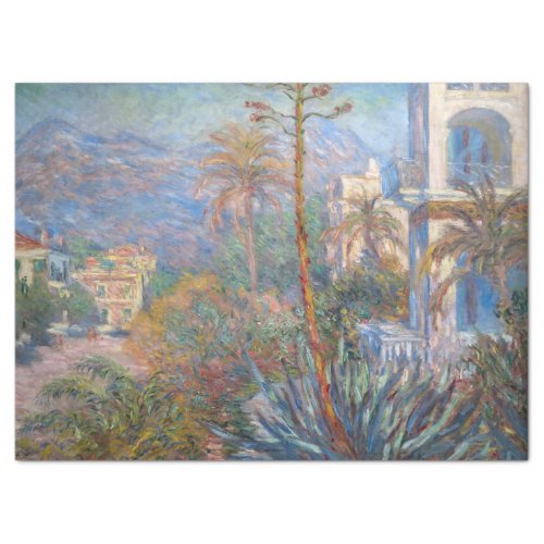 Claude Monet _ Villas at Bordighera Tissue Paper