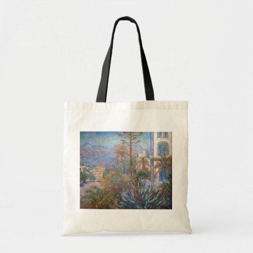 Claude Monet _ Villas at Bordighera Tote Bag