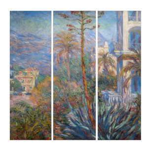 Claude Monet - Villas at Bordighera Triptych