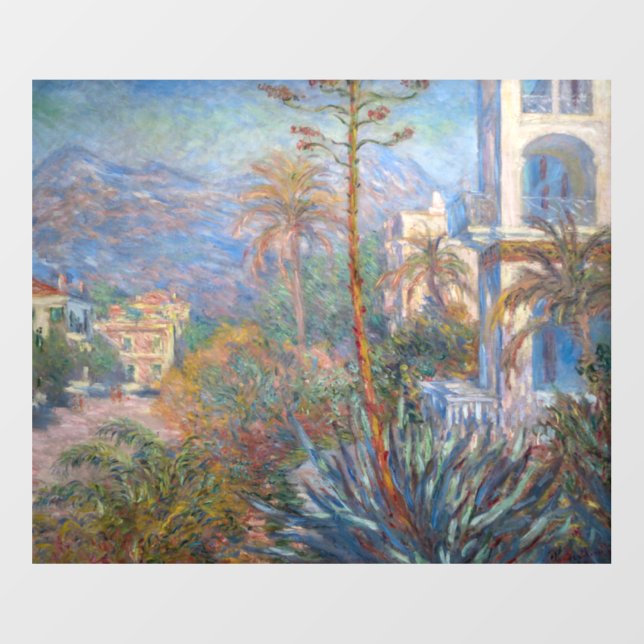 Claude Monet - Villas at Bordighera Wall Decal (Front)