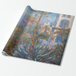 Claude Monet - Villas at Bordighera Wrapping Paper<br><div class="desc">Villas at Bordighera,  Villas a Bordighera. By Claude Monet in 1884.</div>