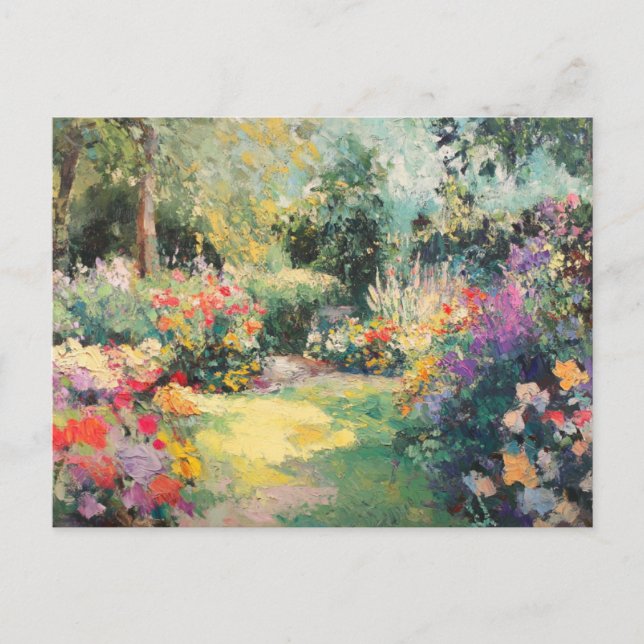 Claude Monet Vintage Postcard (Front)