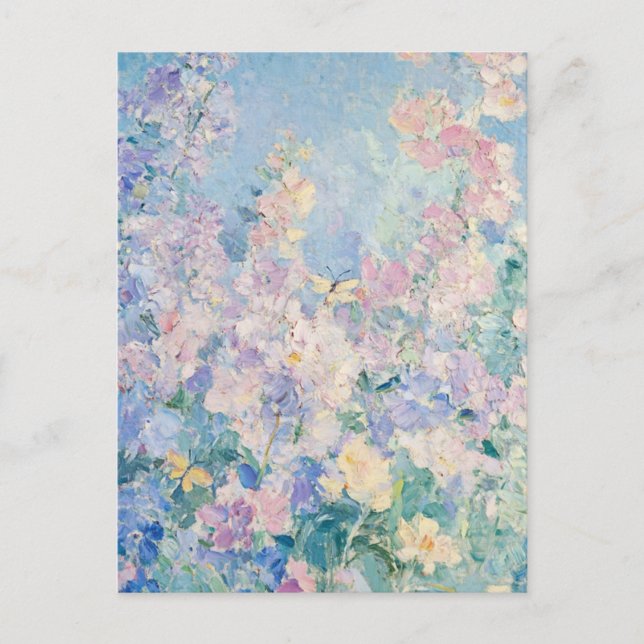 Claude Monet Vintage Postcard (Front)