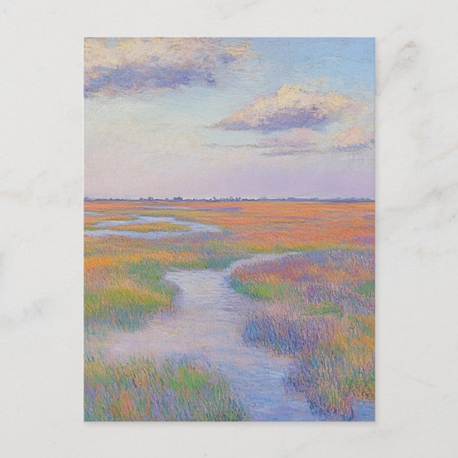 Claude Monet Vintage Postcard  (Front)