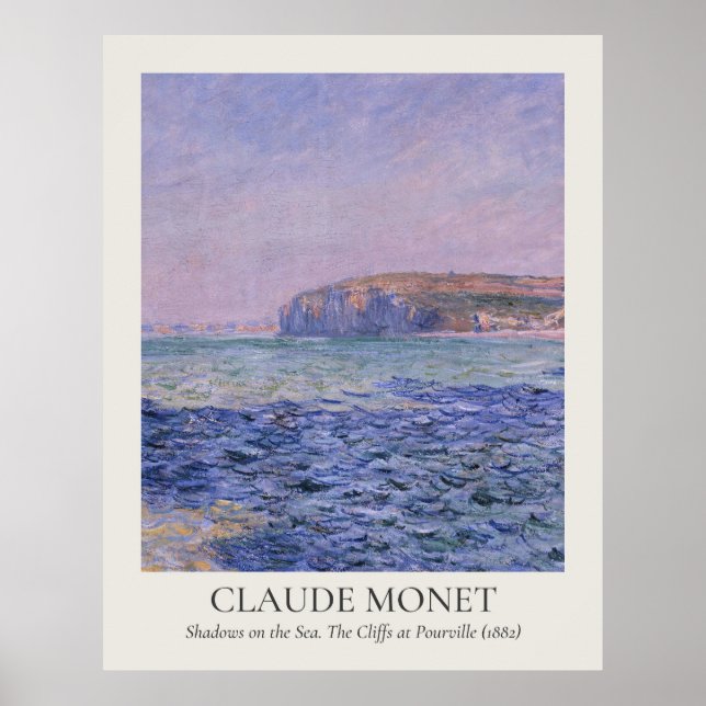 Claude Monet Vintage Wall Art 11x14 Ratio (Front)