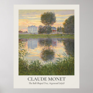 Claude Monet Vintage Wall Art 11x14 Ratio