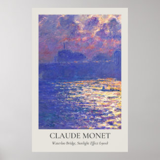Claude Monet Vintage Wall Art 2x3 Ratio