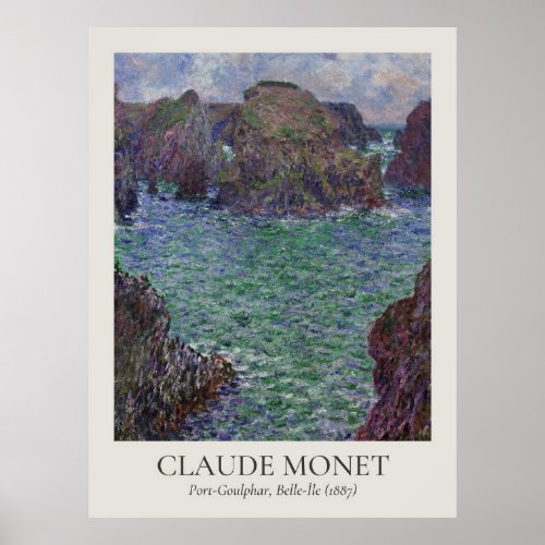 Claude Monet Vintage Wall Art 3x4 Ratio