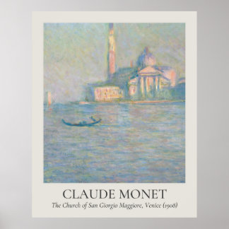 Claude Monet Vintage Wall Art 4x5 Ratio