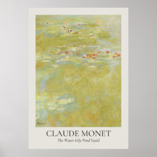 Claude Monet Vintage Wall Art ISO Ratio