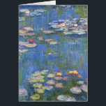 Claude Monet // Water Lilies<br><div class="desc">Water Lilies is a series of approxiamately 250 oil paintings by French Impressionist Claude Monet (1840-1926). The paintings depict Monet's flower garden at Giverny and were the main focus of Monet's artistic production during the last thirty years of his life.</div>