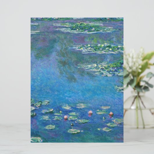 Claude Monet - Water Lilies 1906 (Standing Front)