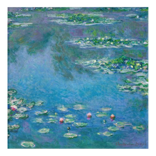 Claude Monet _ Water Lilies 1906 Acrylic Print