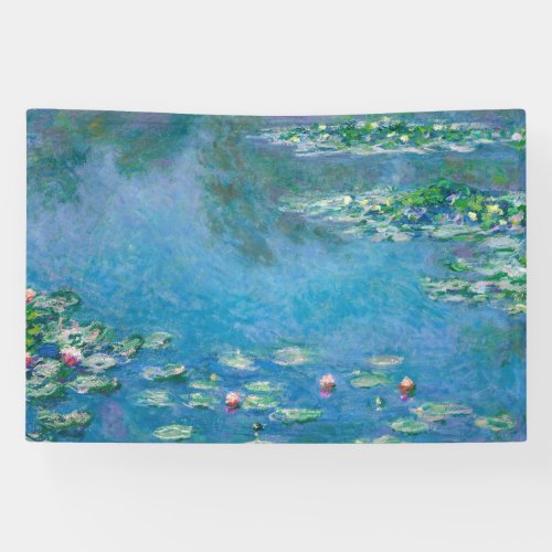 Claude Monet _ Water Lilies 1906 Banner