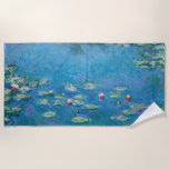 Claude Monet - Water Lilies 1906 Beach Towel<br><div class="desc">Water Lilies (Nympheas) - Claude Monet,  Oil on Canvas,  1906</div>
