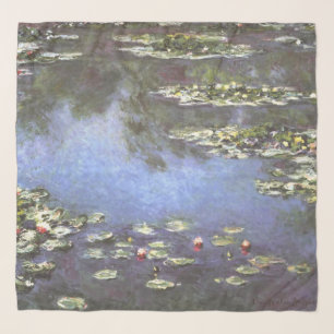 Claude Monet, Water Lilies, 1906, Blue Scarf