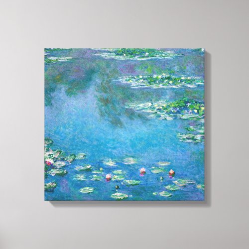 Claude Monet _ Water Lilies 1906 Canvas Print