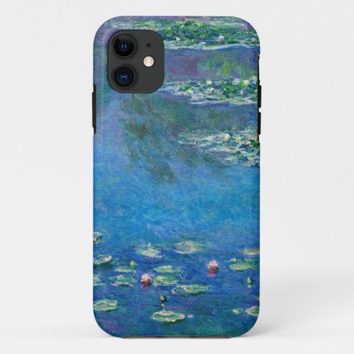 Claude Monet _ Water Lilies 1906 iPhone 11 Case