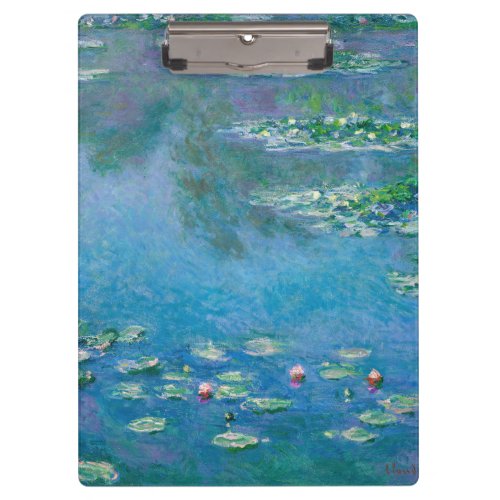 Claude Monet _ Water Lilies 1906 Clipboard