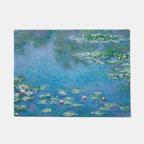 Claude Monet _ Water Lilies 1906 Doormat