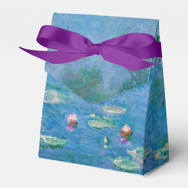 Claude Monet - Water Lilies 1906 Favor Boxes (Front Side)