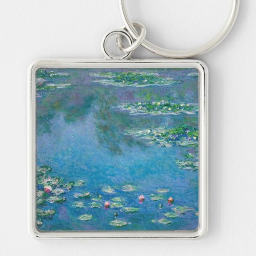Claude Monet _ Water Lilies 1906 Keychain
