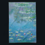 Claude Monet - Water Lilies 1906 Kitchen Towel<br><div class="desc">Water Lilies (Nympheas) - Claude Monet,  Oil on Canvas,  1906</div>