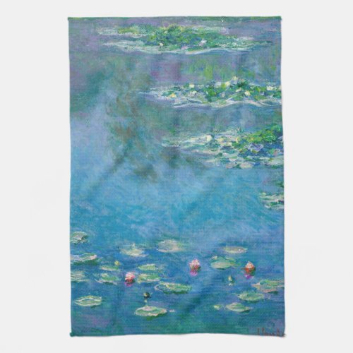 Claude Monet _ Water Lilies 1906 Kitchen Towel