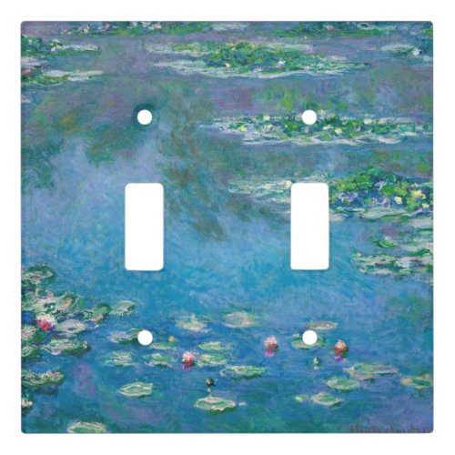 Claude Monet _ Water Lilies 1906 Light Switch Cover