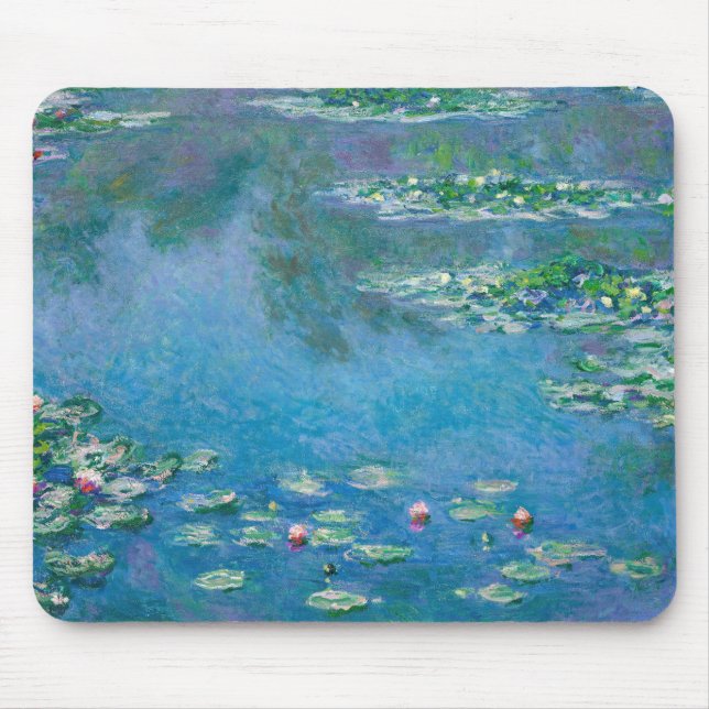 Claude Monet - Water Lilies 1906 Mouse Pad (Front)