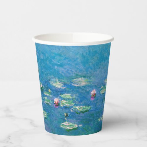 Claude Monet _ Water Lilies 1906 Paper Cups