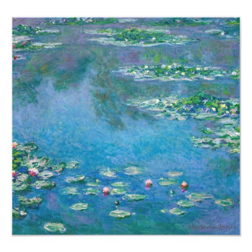 Claude Monet _ Water Lilies 1906 Photo Print