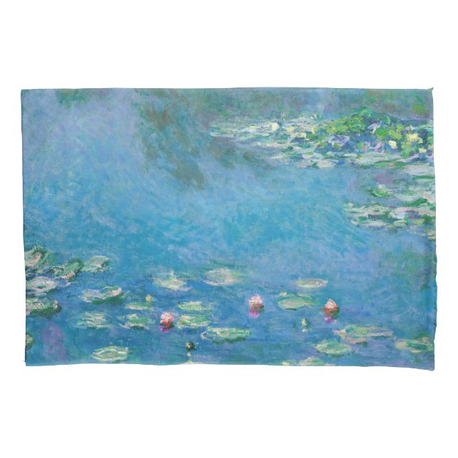 Claude Monet - Water Lilies 1906 Pillow Case (Front)