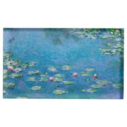 Claude Monet _ Water Lilies 1906 Place Card Holder