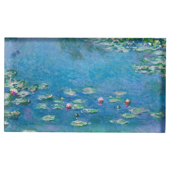 Claude Monet - Water Lilies 1906 Place Card Holder (Front)