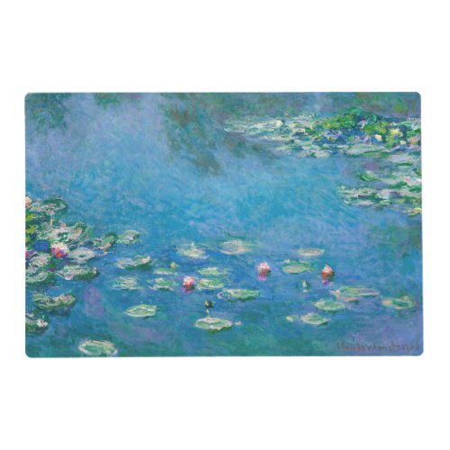 Claude Monet _ Water Lilies 1906 Placemat