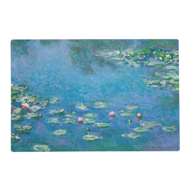 Claude Monet - Water Lilies 1906 Placemat (Front)