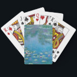 Claude Monet - Water Lilies 1906 Poker Cards<br><div class="desc">Water Lilies (Nympheas) - Claude Monet,  Oil on Canvas,  1906</div>