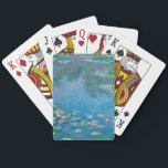 Claude Monet - Water Lilies 1906 Poker Cards<br><div class="desc">Water Lilies (Nympheas) - Claude Monet,  Oil on Canvas,  1906</div>