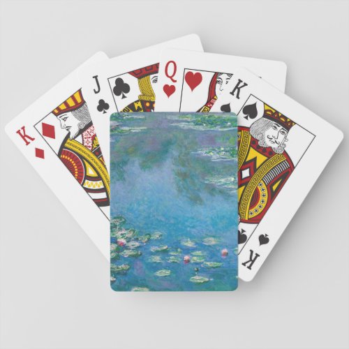Claude Monet _ Water Lilies 1906 Poker Cards